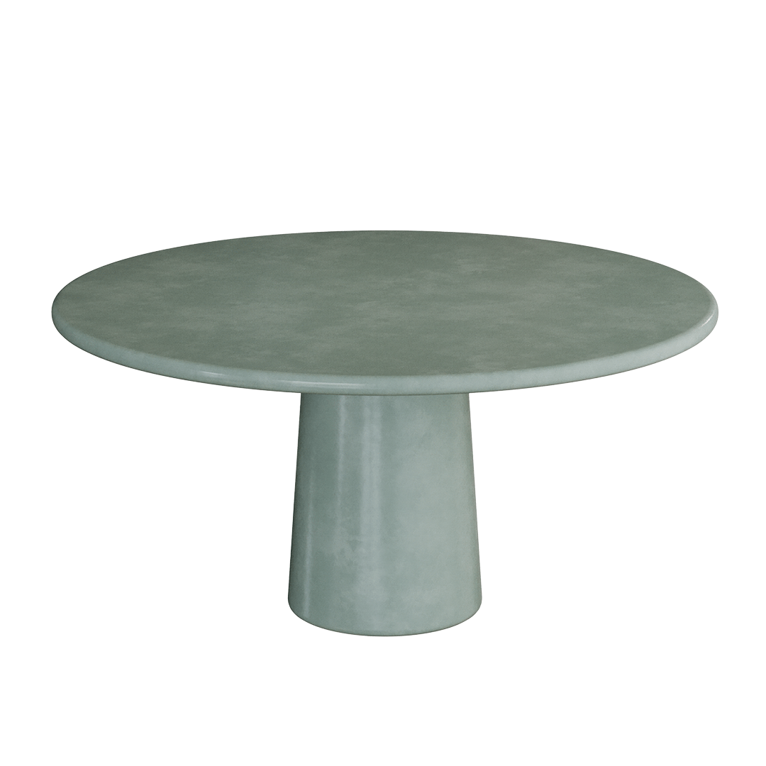 Santo, Microskin Dining Table, Moss - Image 2