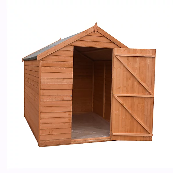 Shire Overlap 7×5 Single Door Windowless Value Garden Building - Image 4